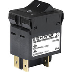 Schurter TA36 Rocker Circuit Breaker - TA36 Single Pole 32 V dc, 277 V ac Voltage Rating, 5A Current Rating