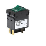 Schurter CBE Thermal Circuit Breaker - TA35 2 Pole 240V ac Voltage Rating Snap-In, 20A Current Rating