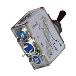 Airpax Thermal Circuit Breaker - AP17 2 Pole Panel Mount, 10A Current Rating