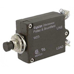 TE Connectivity Thermal Circuit Breaker - W23 Single Pole 50 V dc, 250V ac Voltage Rating, 50A Current Rating