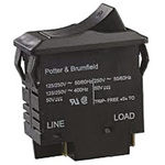 TE Connectivity Thermal Circuit Breaker - W33 2 Pole 250V ac Voltage Rating, 20A Current Rating
