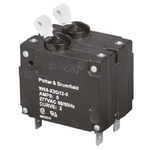 TE Connectivity Thermal Circuit Breaker - W68 2 Pole 277V ac Voltage Rating, 5A Current Rating