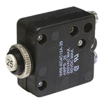 TE Connectivity Thermal Circuit Breaker - W58 Single Pole 50 V dc, 250V ac Voltage Rating, 25A Current Rating