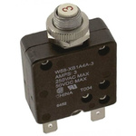 TE Connectivity Thermal Circuit Breaker - W58 Single Pole 50 V dc, 250V ac Voltage Rating, 3A Current Rating