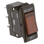 TE Connectivity Thermal Circuit Breaker - W51 Single Pole 250V ac Voltage Rating, 10A Current Rating