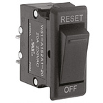 TE Connectivity Thermal Circuit Breaker - W51 Single Pole 250V ac Voltage Rating, 20A Current Rating