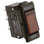 TE Connectivity Thermal Circuit Breaker - W51 Single Pole 250V ac Voltage Rating, 5A Current Rating