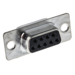 MH Connectors MHDM 9 Way Cable Mount D-sub Connector Socket, 2.77mm Pitch