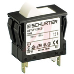 Schurter Thermal Circuit Breaker - TA45 2 Pole 60 V dc, 240V ac Voltage Rating Panel Mount, 16A Current Rating
