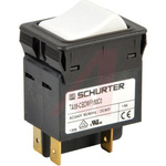 Schurter Thermal Circuit Breaker - TA35 2 Pole 60 V dc, 240V ac Voltage Rating Snap In, 15A Current Rating