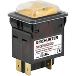Schurter Thermal Circuit Breaker - TA35 2 Pole 60 V dc, 240V ac Voltage Rating Panel Mount, 6A Current Rating