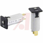 Schurter Thermal Circuit Breaker - T9-611 Single Pole 48 V dc, 240V ac Voltage Rating Snap In, 3A Current Rating