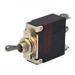 Carling Technologies Thermal Circuit Breaker - MS Single Pole 50V dc Voltage Rating Panel Mount, 20A Current Rating