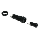 Schurter 16A Panel Mount Fuse Holder for 5 x 20mm Fuse, 1P, 250V ac