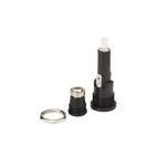 Bulgin 13A Panel Mount Fuse Holder for 6.3 x 25mm Fuse, 1P, 250V ac
