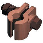 WJ Furse Copper Alloy Earth Clamp Nominal Rod dia. 9.5mm