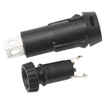 Schurter 16A Panel Mount Fuse Holder for 5 x 20mm Fuse, 1P, 250V ac