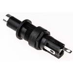 Bulgin 10A Panel Mount Fuse Holder for 5 x 20mm Fuse, 1P, 250V ac