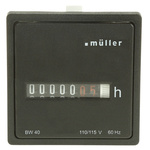 Muller BW40, 6 Digit, Mechanical, Counter, 115 V ac