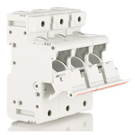 Mersen 125A Rail Mount Fuse Holder for 22 x 58mm Fuse, 3P, 690V ac