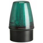 Moflash LED100 Green LED Beacon, 20 → 30 V ac/dc, Flashing, Surface Mount, Wall Mount