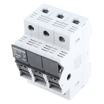 Siemens 32A Rail Mount Fuse Holder for 10 x 38mm Fuse, 3P, 690V ac