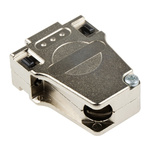 Phoenix Contact DSFL Die Cast Zinc Right Angle D-sub Connector Backshell, 9 Way, Strain Relief