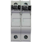 Eaton 30A Rail Mount Fuse Holder for 10 x 38mm Fuse, 2P, 600V ac