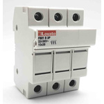 Lovato 32A Rail Mount Fuse Holder, 3P, 690V ac