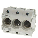 Siemens 63A Bottle Fuse Holder, 3P, 400V ac
