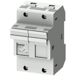 Siemens 50A Rail Mount Fuse Holder for 14 x 51mm Fuse, 2P, 690V