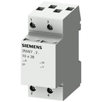 Siemens 20A Rail Mount Fuse Holder for 8 x 32mm Fuse, 2P, 400V