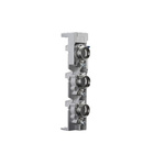 Rittal 25A Base Mount Fuse Holder, 3P, 500V