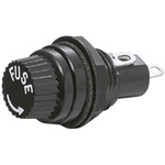 Sato Parts Panel Mount Fuse Holder for 5 x 20 mm, 6.3 x 32 mm Fuse