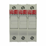 Eaton 32A Rail Mount Fuse Holder for 10 x 38mm Fuse, 3P, 690V ac