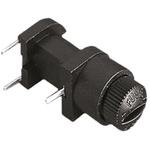 Bulgin 6.3A PCB Mount Fuse Holder for 5 x 20mm Fuse, 1P, 250V ac