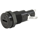 Schurter 10A Panel Mount Fuse Holder for 5 x 20mm Fuse