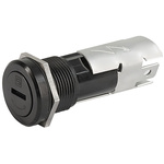 Schurter 16A Panel Mount Fuse Holder for 5 x 20mm Fuse, 1P, 250V ac