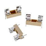 Wurth Elektronik 10A PCB Mount Fuse Holder for 5 x 20mm Fuse, 1P, 250V ac