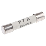 RS PRO 7A F Ceramic Cartridge Fuse, 6.3 x 32mm