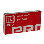 RS PRO 10A T Ceramic Cartridge Fuse, 6.3 x 32mm