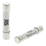 RS PRO 800mA T Ceramic Cartridge Fuse, 6.3 x 32mm