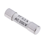 RS PRO 6.3A FF Ceramic Cartridge Fuse, 5 x 20mm