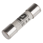 RS PRO 8A FF Ceramic Cartridge Fuse, 5 x 20mm