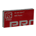 RS PRO 16A F Ceramic Cartridge Fuse, 6.3 x 32mm