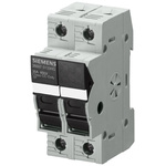 Siemens 30A Rail Mount Fuse Holder, 2P, 600V
