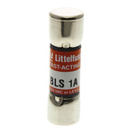 Littelfuse 1A F Cartridge Fuse, 10 x 35mm