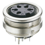 Lumberg 6 Pole Din Socket, DIN EN 60529, 5A, 250 V ac IP68