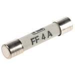 RS PRO 4A FF Ceramic Cartridge Fuse, 6.3 x 32mm