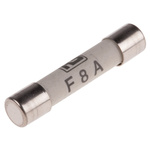 RS PRO 8A F Ceramic Cartridge Fuse, 6.3 x 32mm